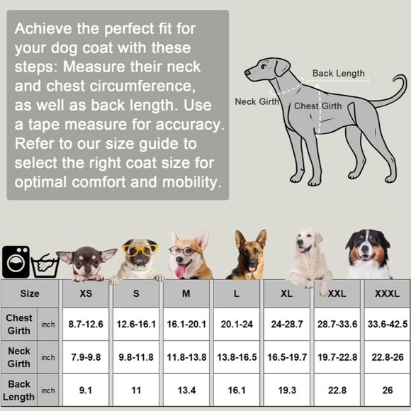 Fragralley Dog Black White Plaid Reversible Fall Winter Coat Harness Hole Size S - Picture 2 of 9